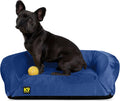 K9 Ballistics Tough Orthopedic Small Bolster Dog Bed for Comfort