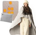 ZonLi Heated Blanket Portable Battery Blanket 50x60 - Cordless Warmth