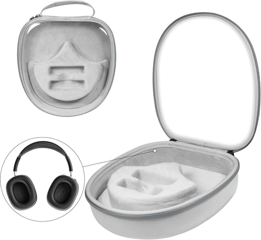Hard Organizer Portable Carry Travel Case for Headphones - Grey
