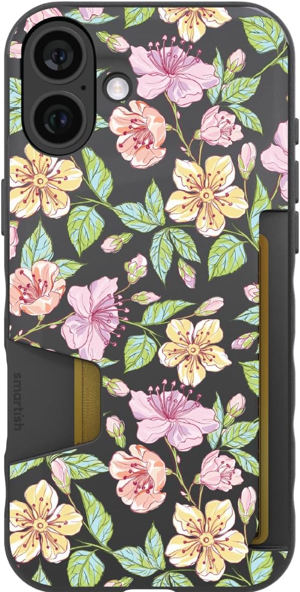 Smartish Spring Fling iPhone 16 Plus Wallet Case - Slim & Secure