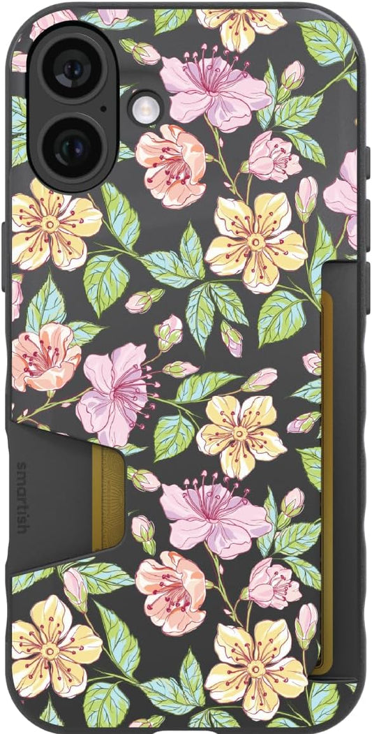 Smartish Spring Fling iPhone 16 Plus Wallet Case - Slim & Secure