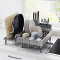 Large Dish Drying Rack Expandable Dish Dryer for Kitchen Counter