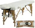 24 in Wide Portable Massage Bed with Adjustable Height - 2 Folding