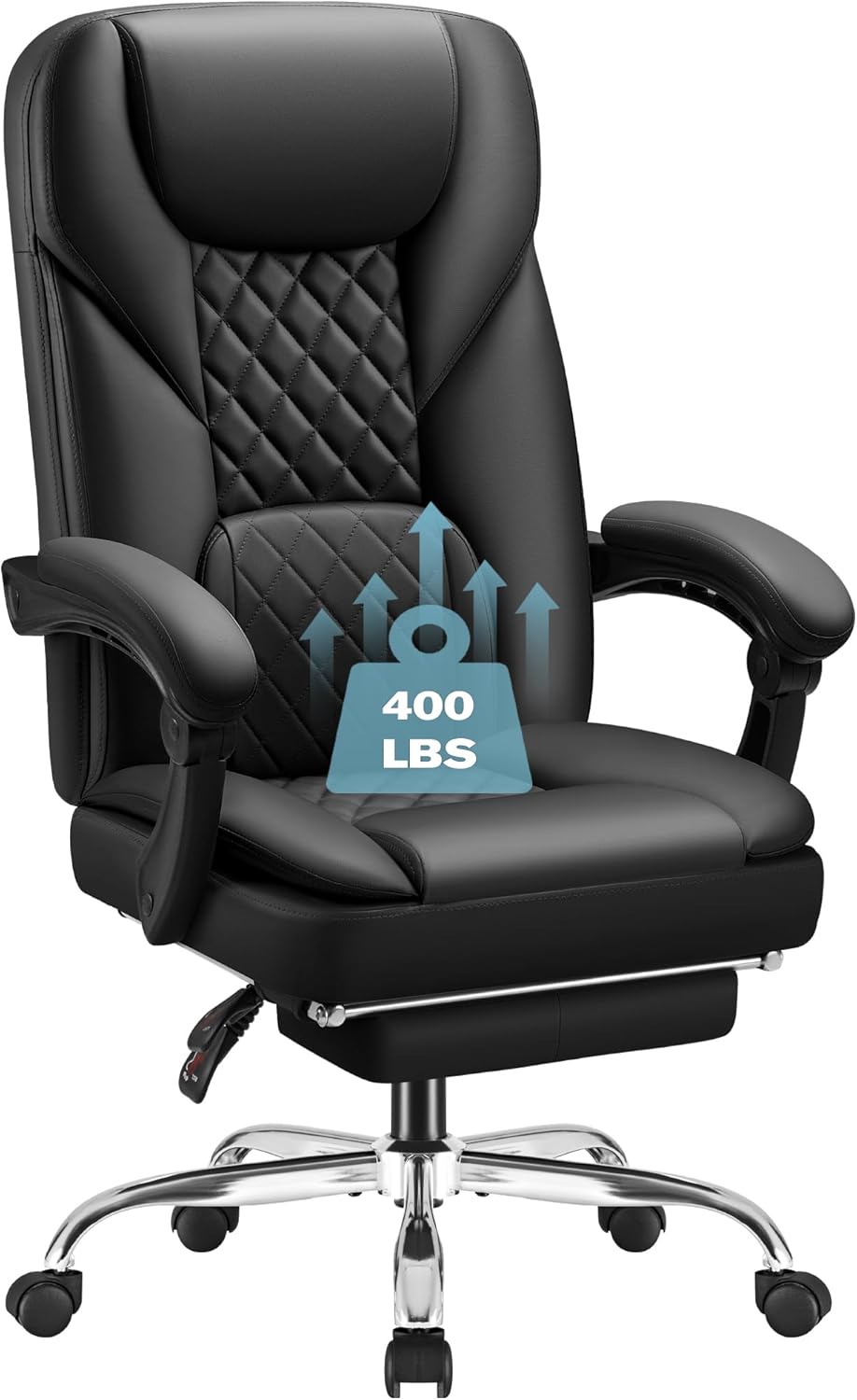 Ergonomic High Back Office Chair - 400lbs Capacity
