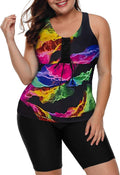 LALAGEN Womens Plus Size Tankini Swimsuit Two Piece - Modest Fit 2025
