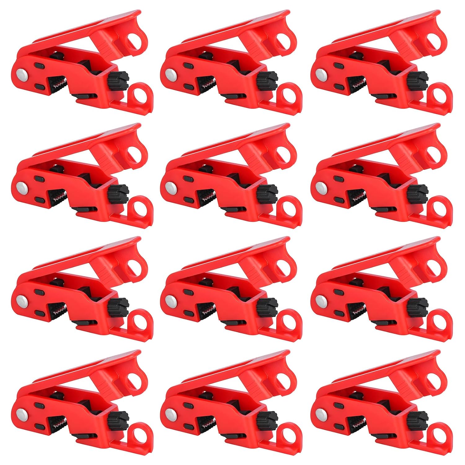 RealPlus Circuit Breaker Lockout for Standard Toggles, Pack of 12