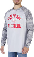 Men's Lightweight NFL Pullover Hoodie with Accent Sleeves