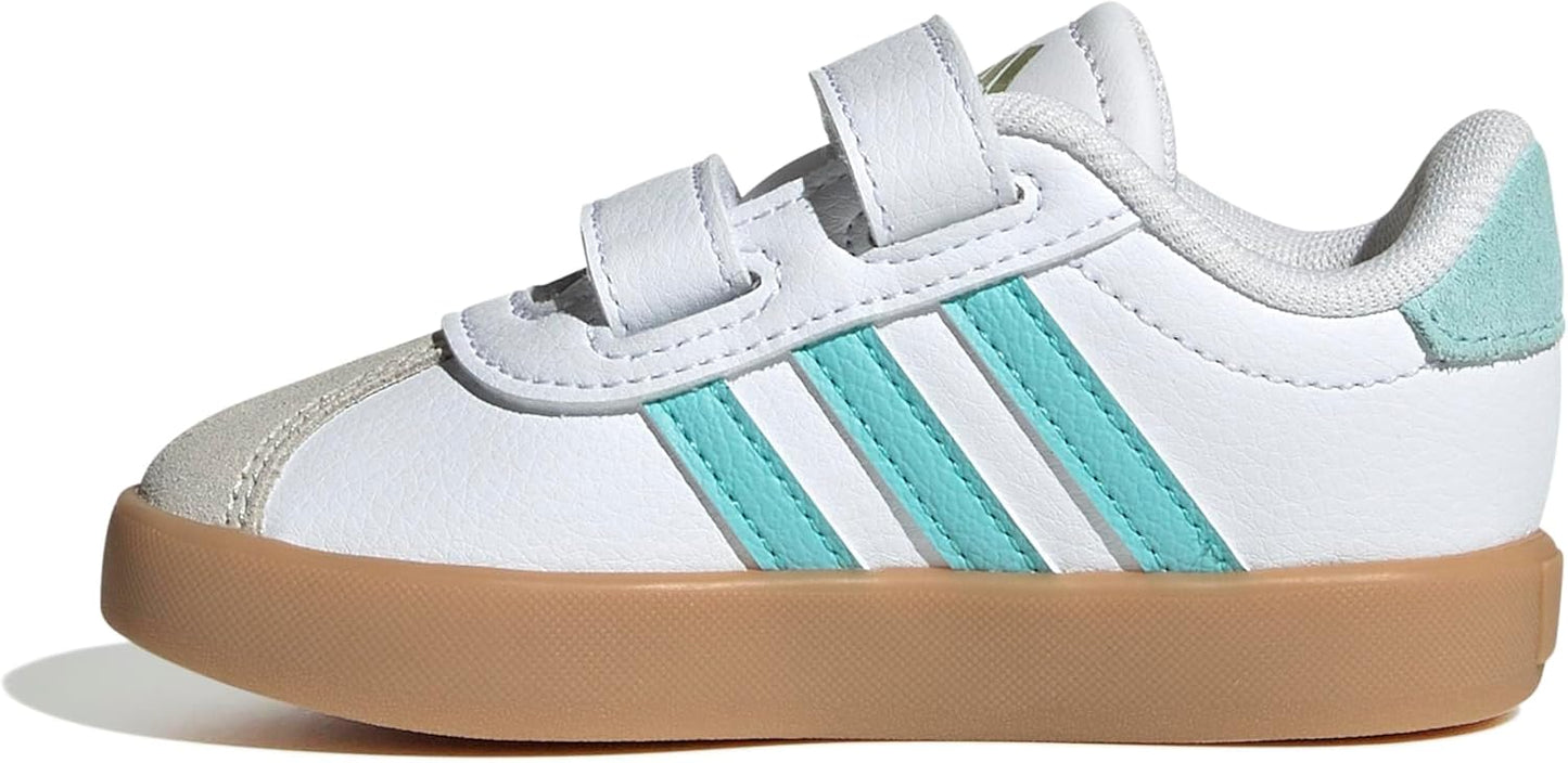 adidas Baby-Boys Vl Court 3.0 Sneakers for Toddlers' Play