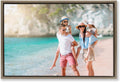 Personalized Canvas Wall Art - Framed Floating Photo Print
