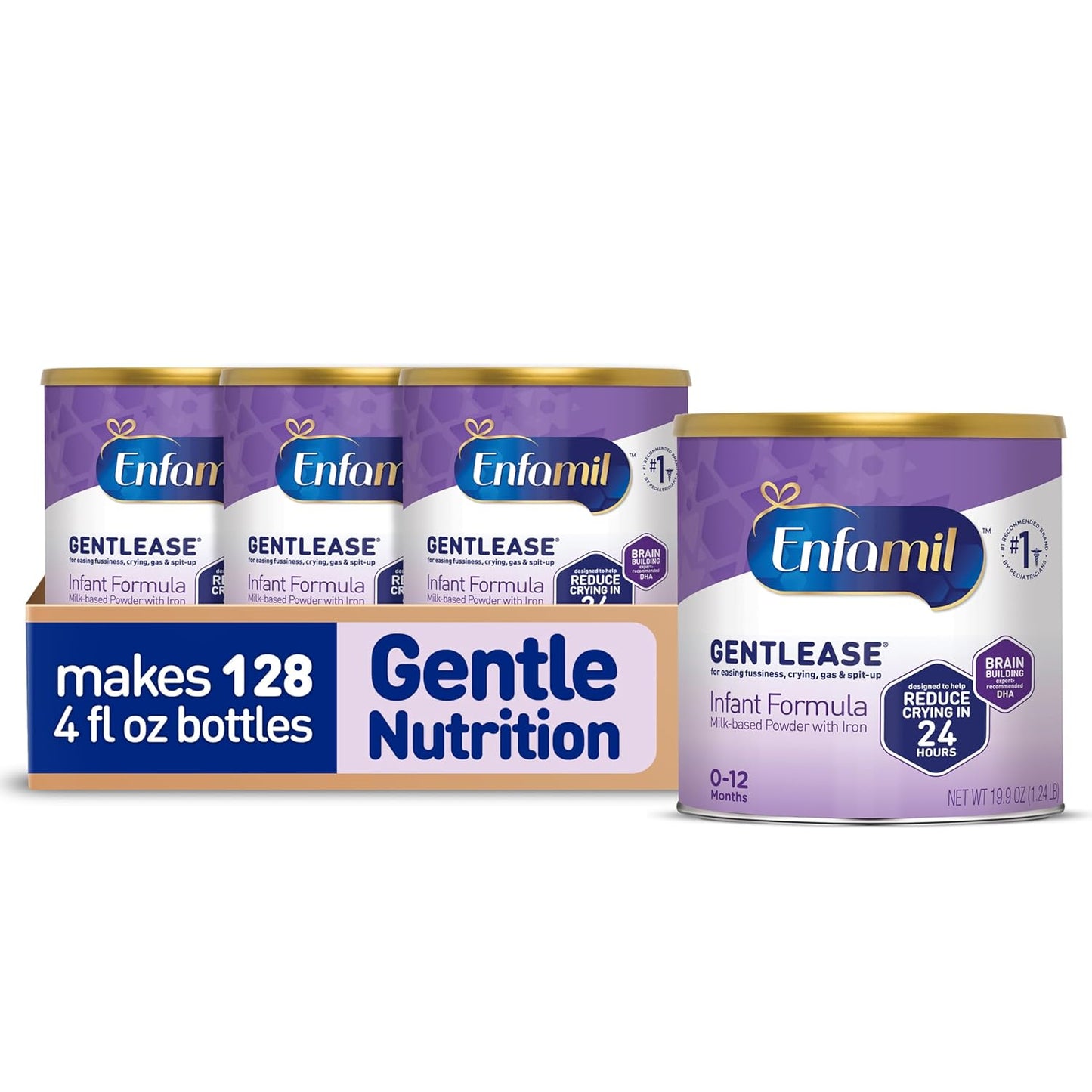 Enfamil Gentlease Baby Formula for Fussiness and Gas Relief