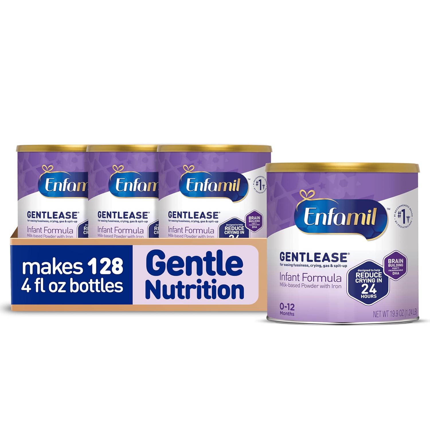 Enfamil Gentlease Baby Formula for Fussiness and Gas Relief