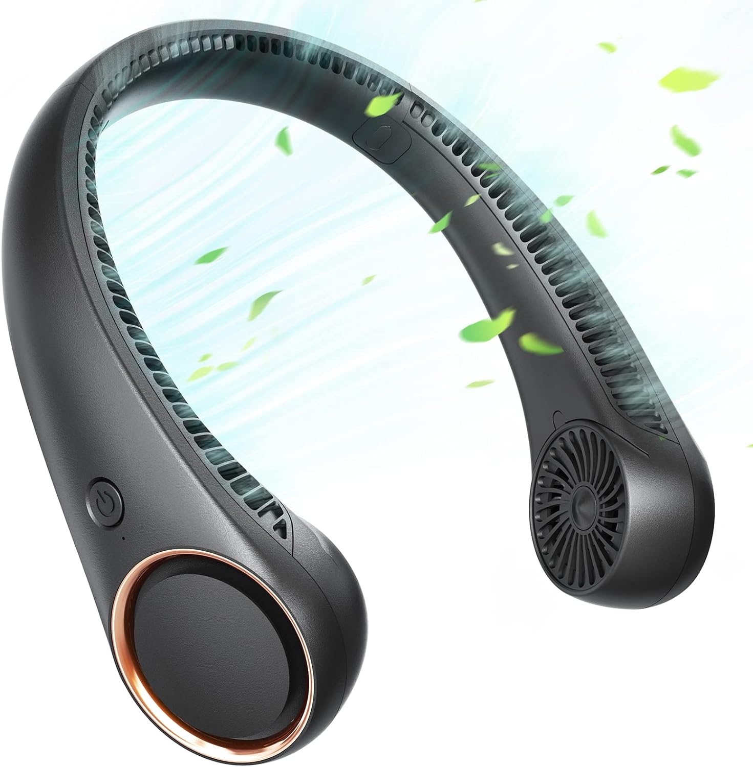 Faster Cooling Portable Neck Fan - 360 Airflow