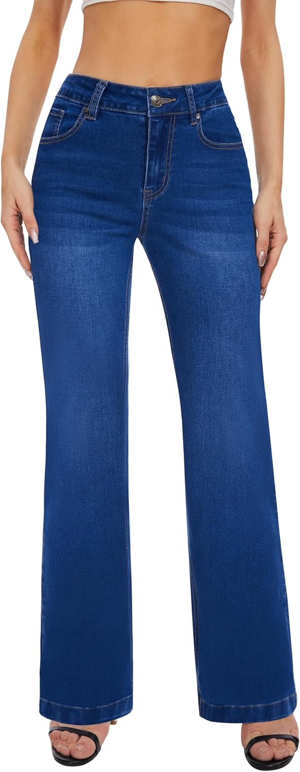 FLYING BANANA Women's High Waisted Wide Leg Baggy Jeans Review