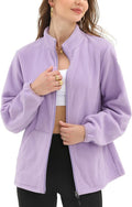 Argstar Women's Fleece Jacket with 6 Pockets - Warm Everyday Layer 4