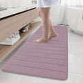 Buganda Memory Foam Bath Mat Runner 70 in x 24 in - Ultra Soft Comfort