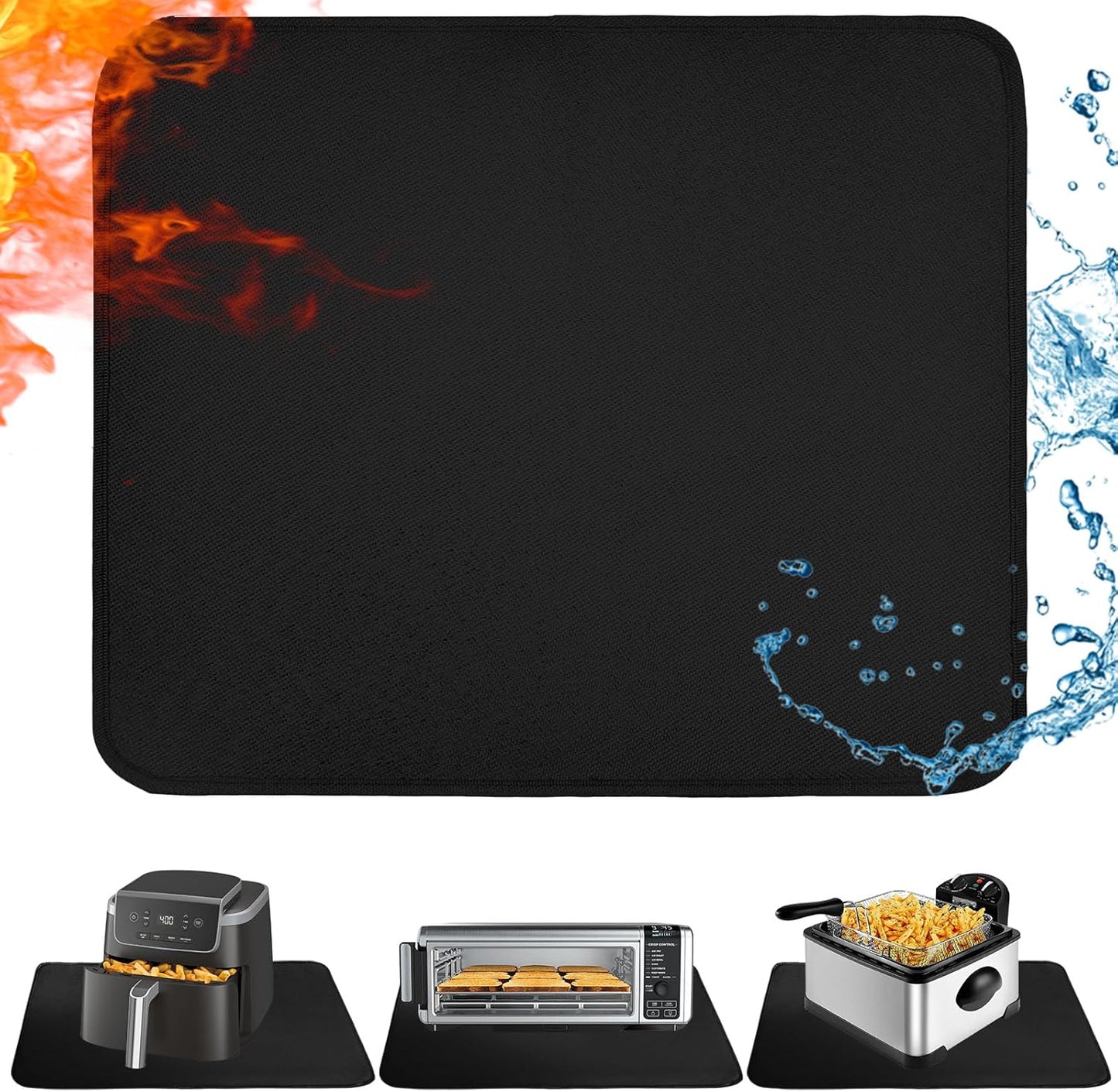 TOHONFOO 15x18in Heat Resistant Mat - Protect Your Countertops!