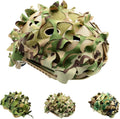 Camo Helmet Cover Breathable Mesh Camouflage - Lightweight Concealment