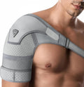 Shoulder Brace for Men and Women - Gray Large/X-Large Support & Pain