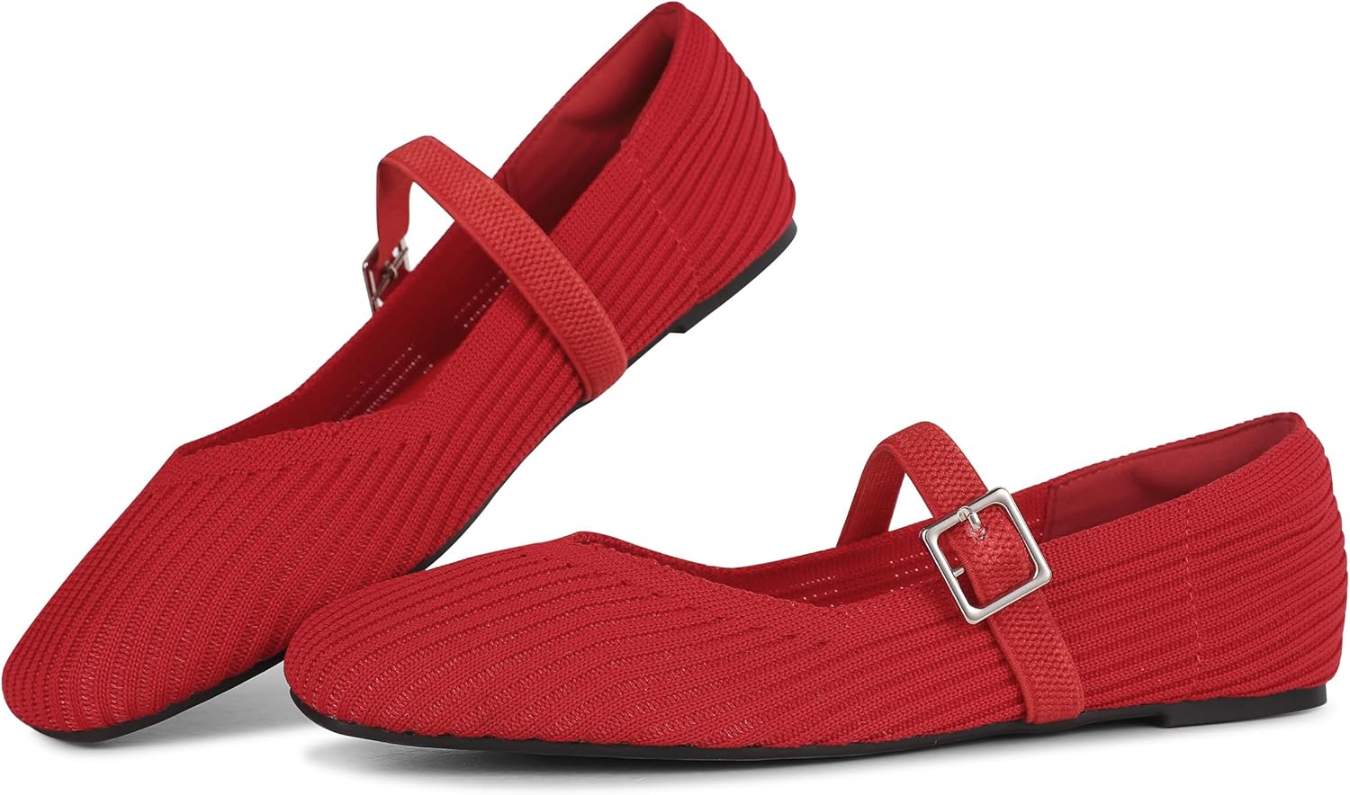 Comfortable Knit Flats for Women with Arch Support and Style