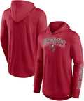 Fanatics NFL Front Runner Long Sleeve Hooded T-Shirt - Lightweight Fan