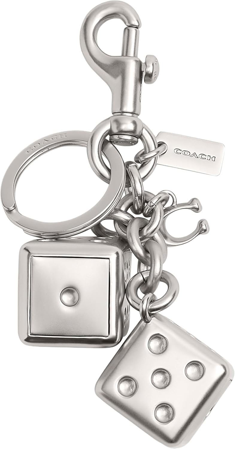 Playful Coach Bag Charm for Keys and Accessories Organization