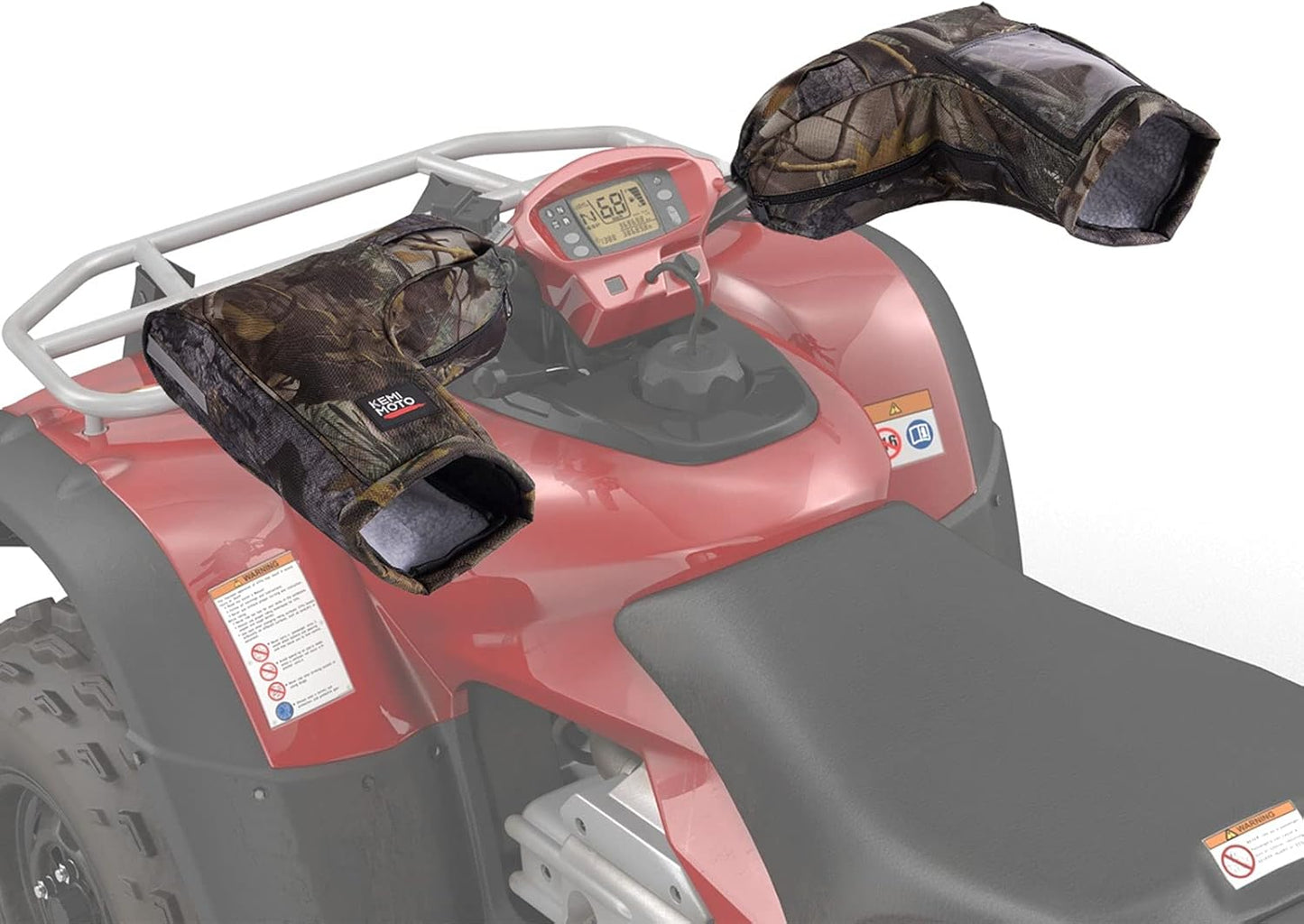 KEMIMOTO ATV Gloves: Touch-Friendly Wind-Breaking Mittens