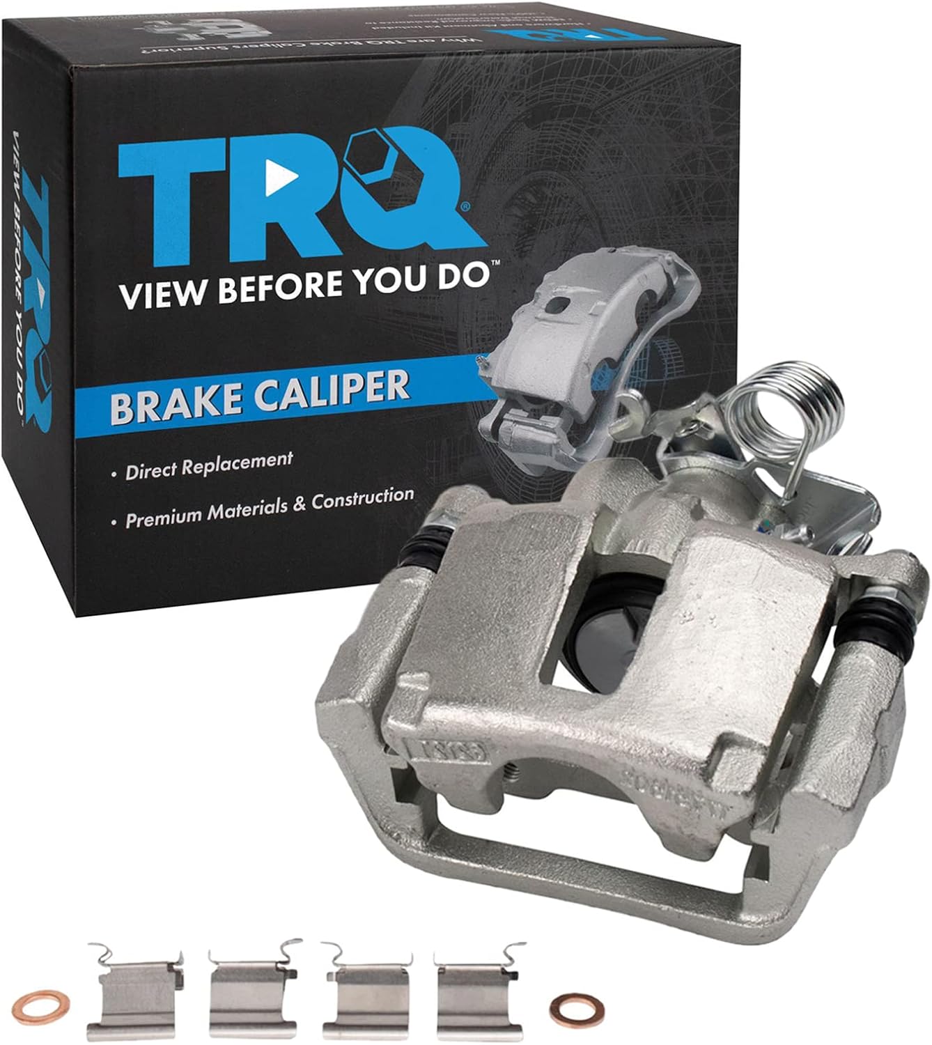 TRQ Rear Left Brake Caliper for 2013-2018 Ford & Lincoln Vehicles