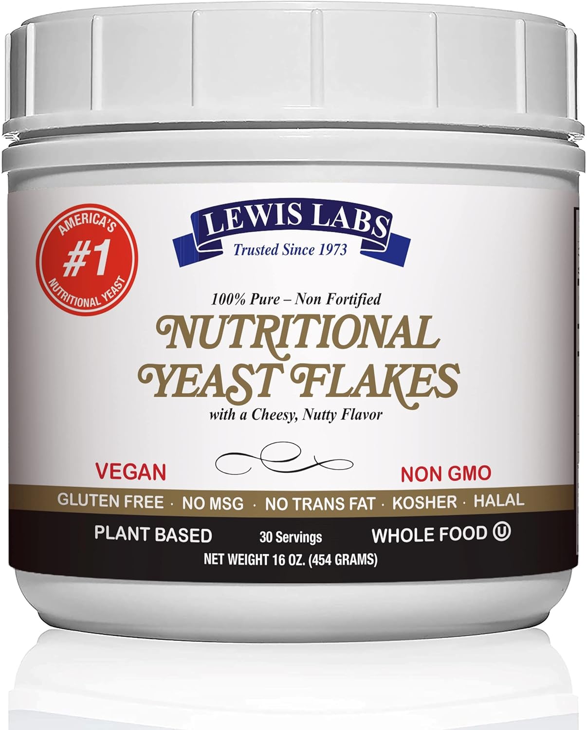Nutritional Yeast Flakes Seasoning for Vegan Cheese Lovers