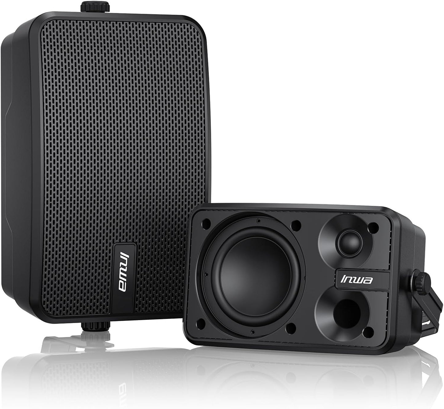 Inwa 400W Bluetooth Wall Mount Speakers - All-Weather Sound