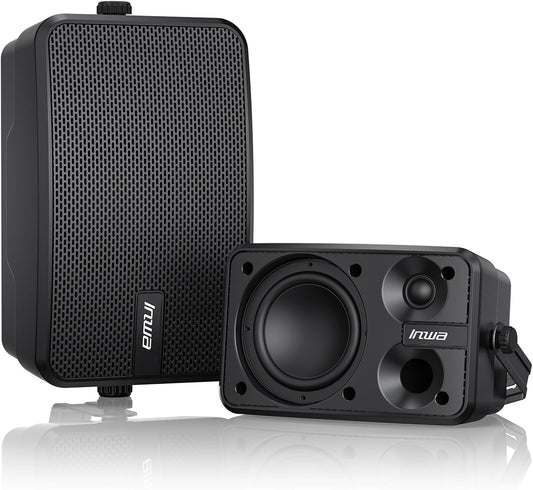 Inwa 400W Bluetooth Wall Mount Speakers - All-Weather Sound