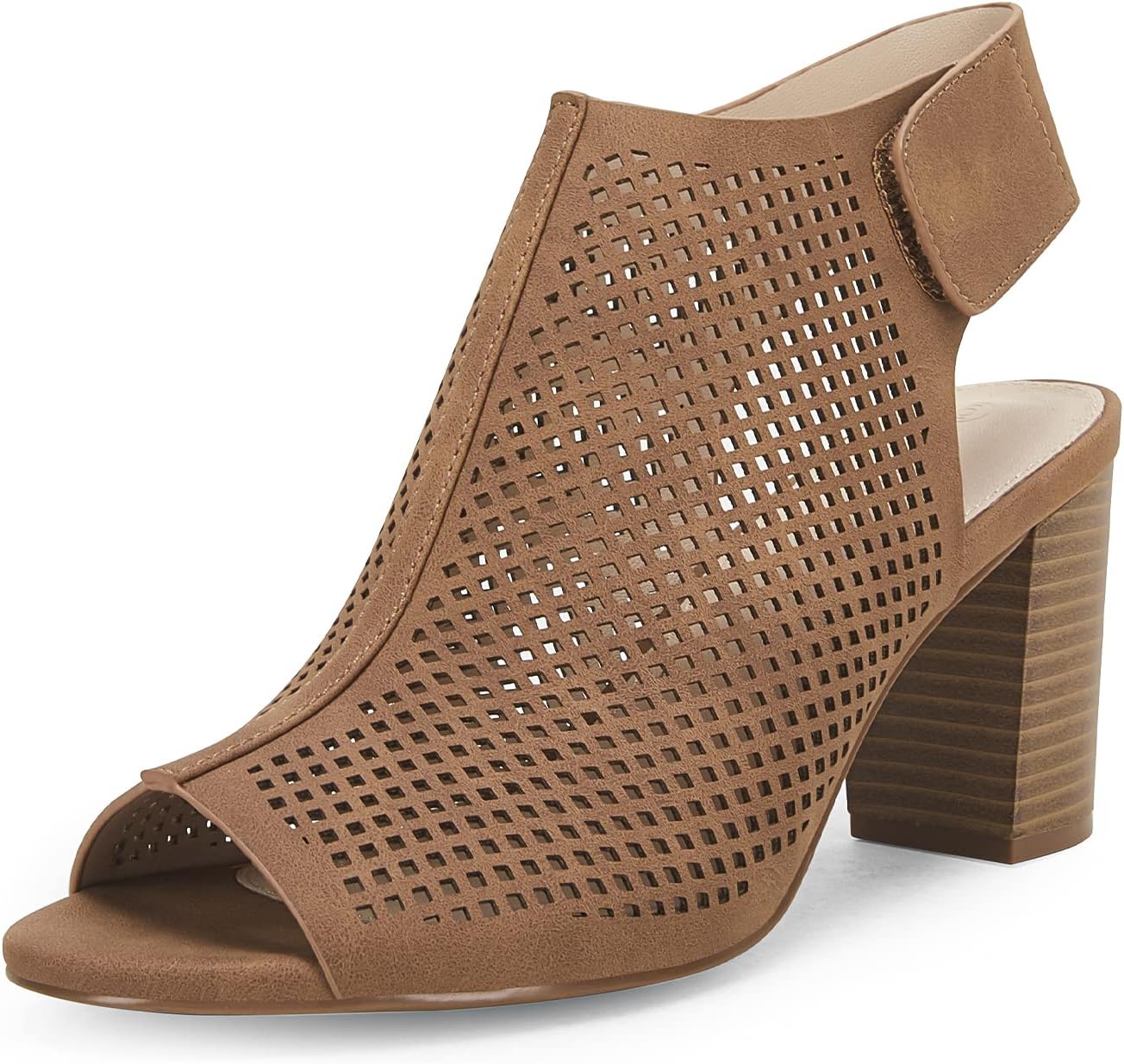 Coutgo Heels for Women Open Toe Chunky Block Sandals Review