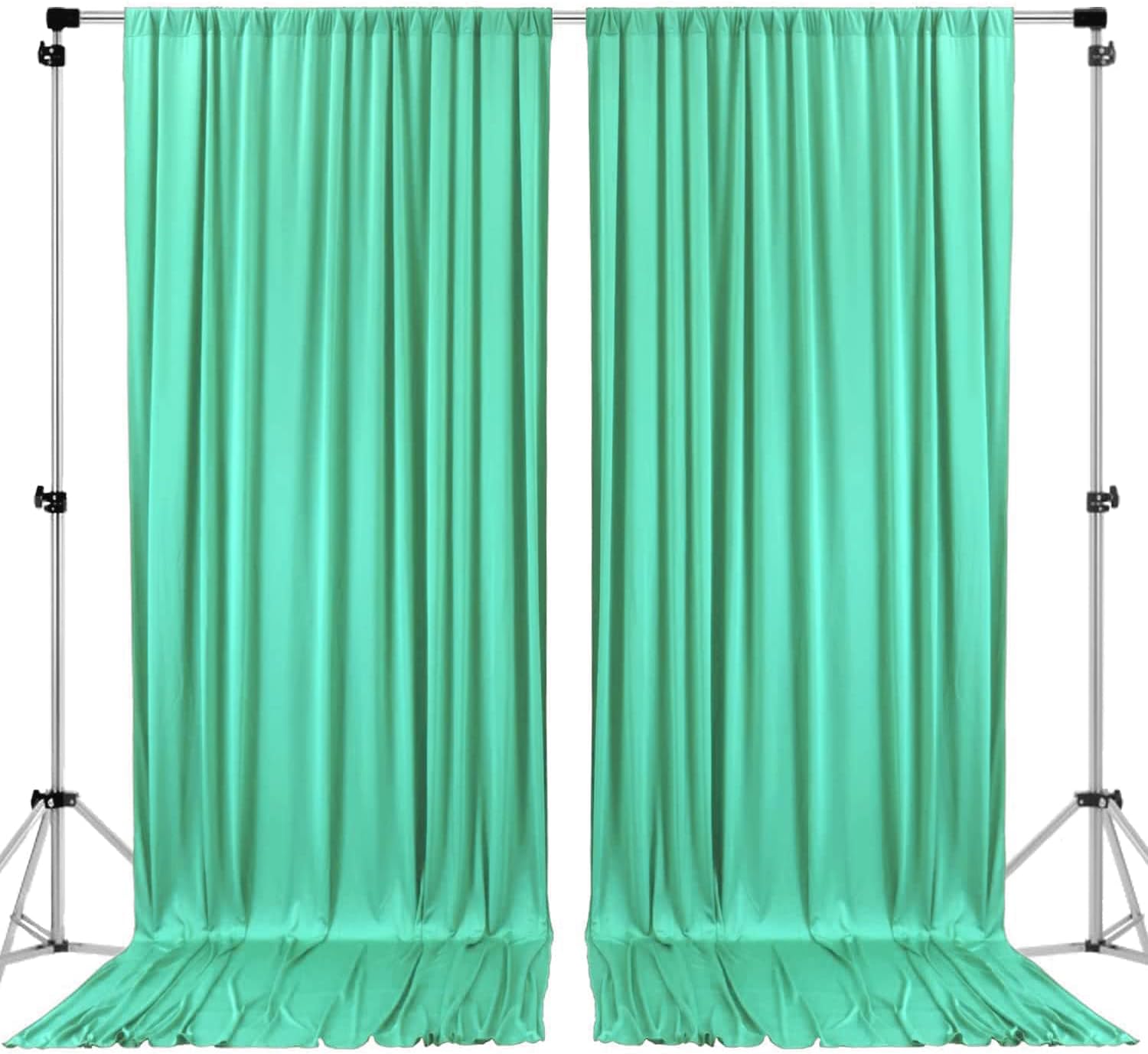 10ft x 10ft Tiffany IFR Polyester Backdrop Drapes for Events