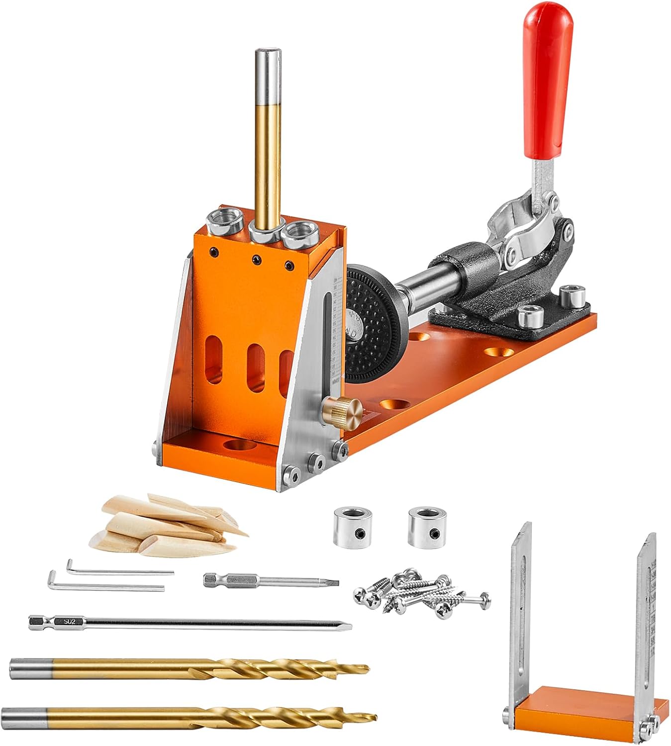 VEVOR Pocket Hole Jig Kit for Easy DIY Carpentry Projects
