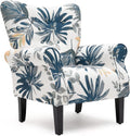 YOLENY High Back Armchair: Stylish Comfort in Blue