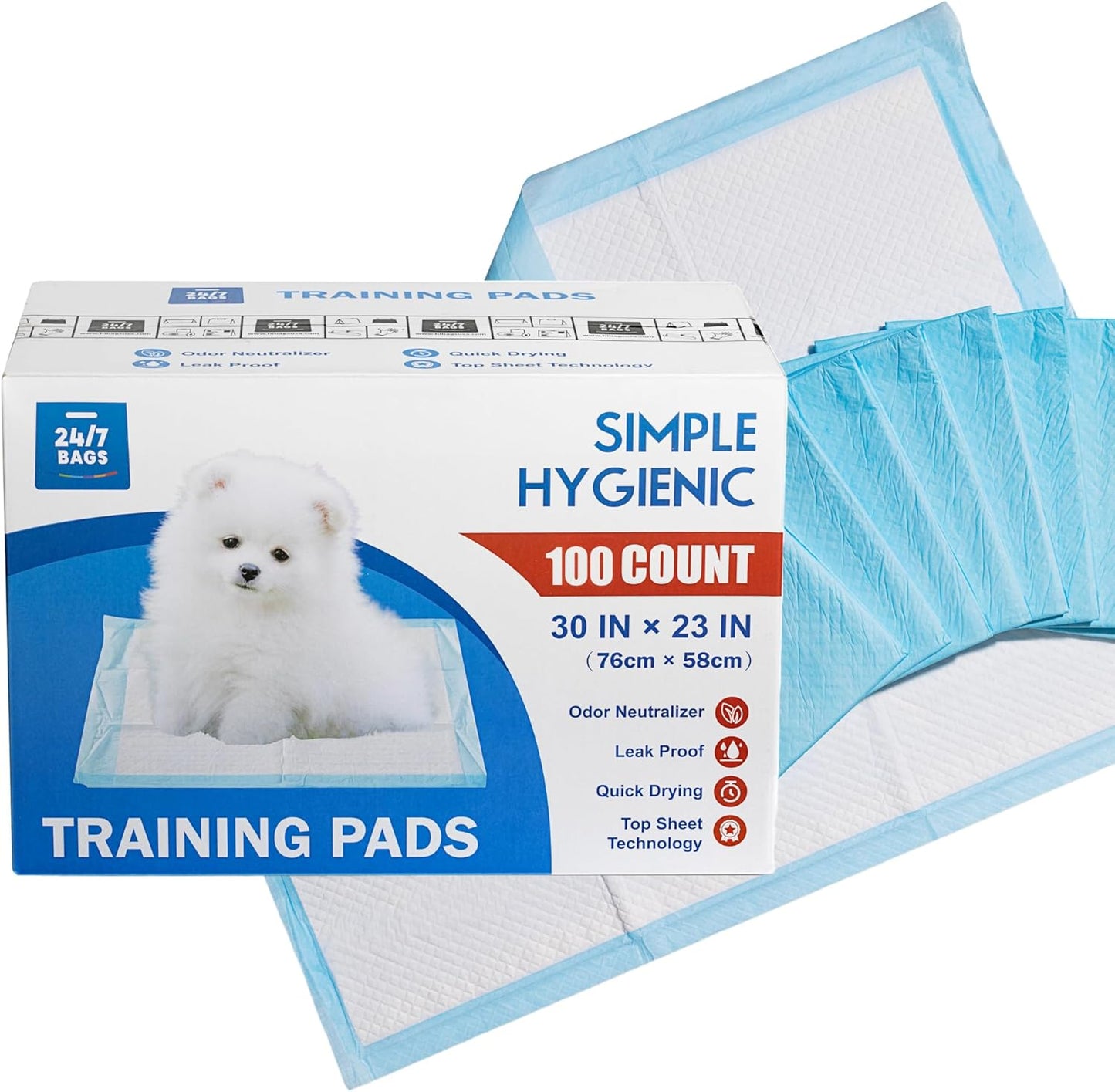 X-Large Puppy Pads with Superb Absorption for Easy Training