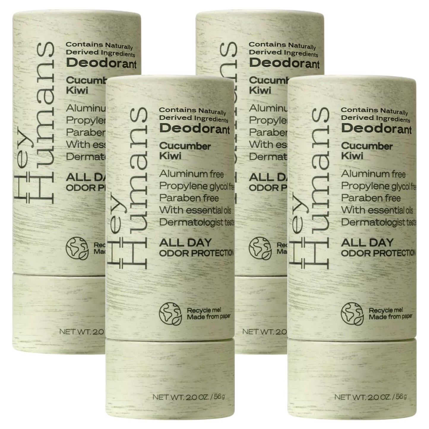 Hey Humans Deodorant for All Day Odor Control and Freshness