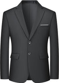 Mens Slim Fit Suit Jacket 2 Button Blazer - Sharp Slim Fit
