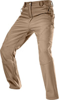 FREE SOLDIER Men's Fleece Lined Softshell Ski Pants - Warm, Water