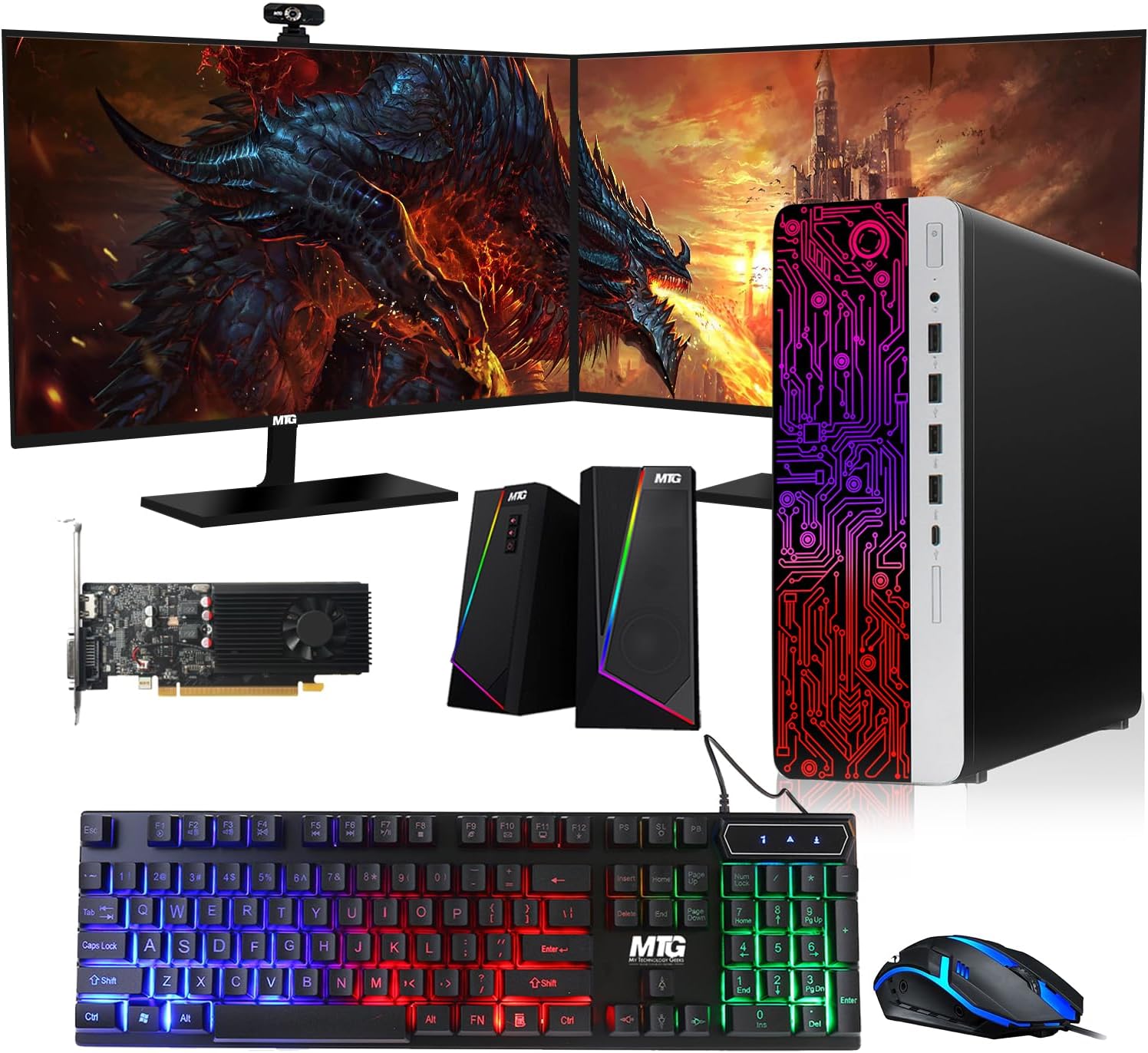 HP G3 Gaming Desktop PC by TechMagnet: Power & Style