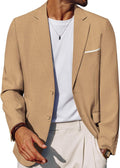 PJ PAUL JONES Mens Casual Sport Coat Two-Button Blazer (Style 5HSH)