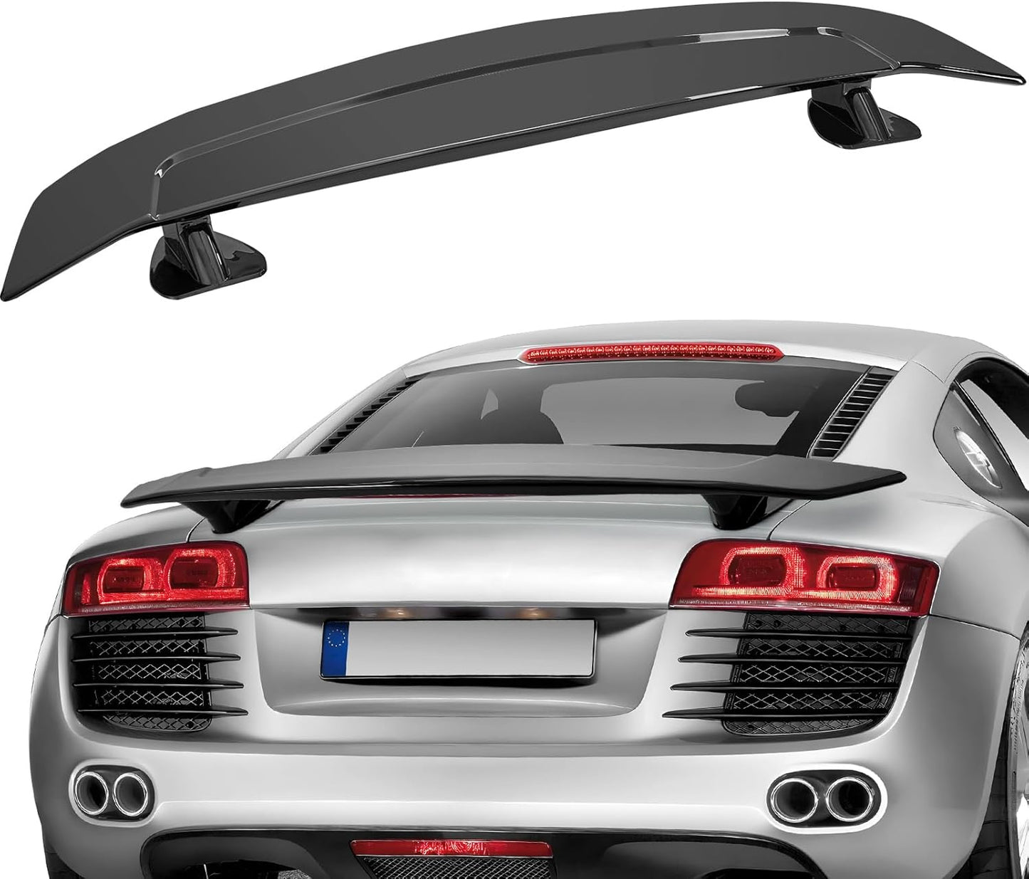 VEVOR GT Wing Car Spoiler - 46.3 inch Universal Racing Wing