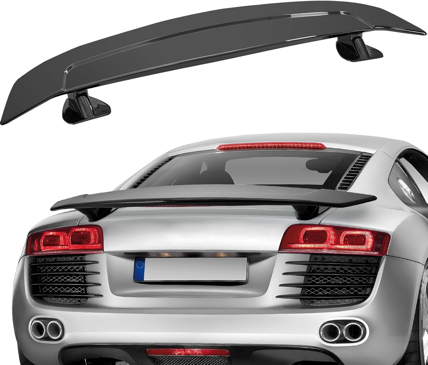VEVOR GT Wing Car Spoiler - 46.3 inch Universal Racing Wing