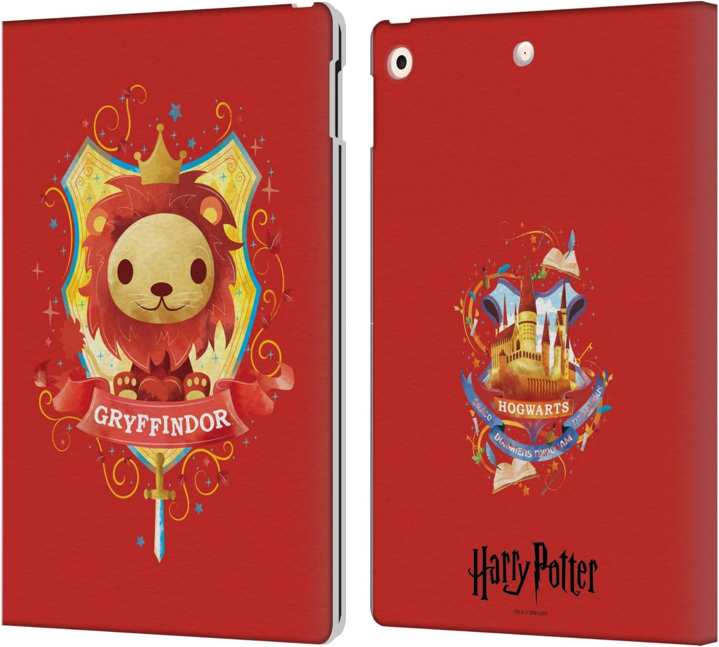 Harry Potter Gryffindor Deathly Hallows II Leather Wallet Case