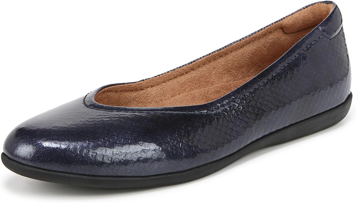 Naturalizer Womens Vivienne Comfortable Slip on Ballet Flats Review