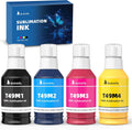 140mlx4 Clog-Free T49M Sublimation Ink Compatible with Epson F170 F570