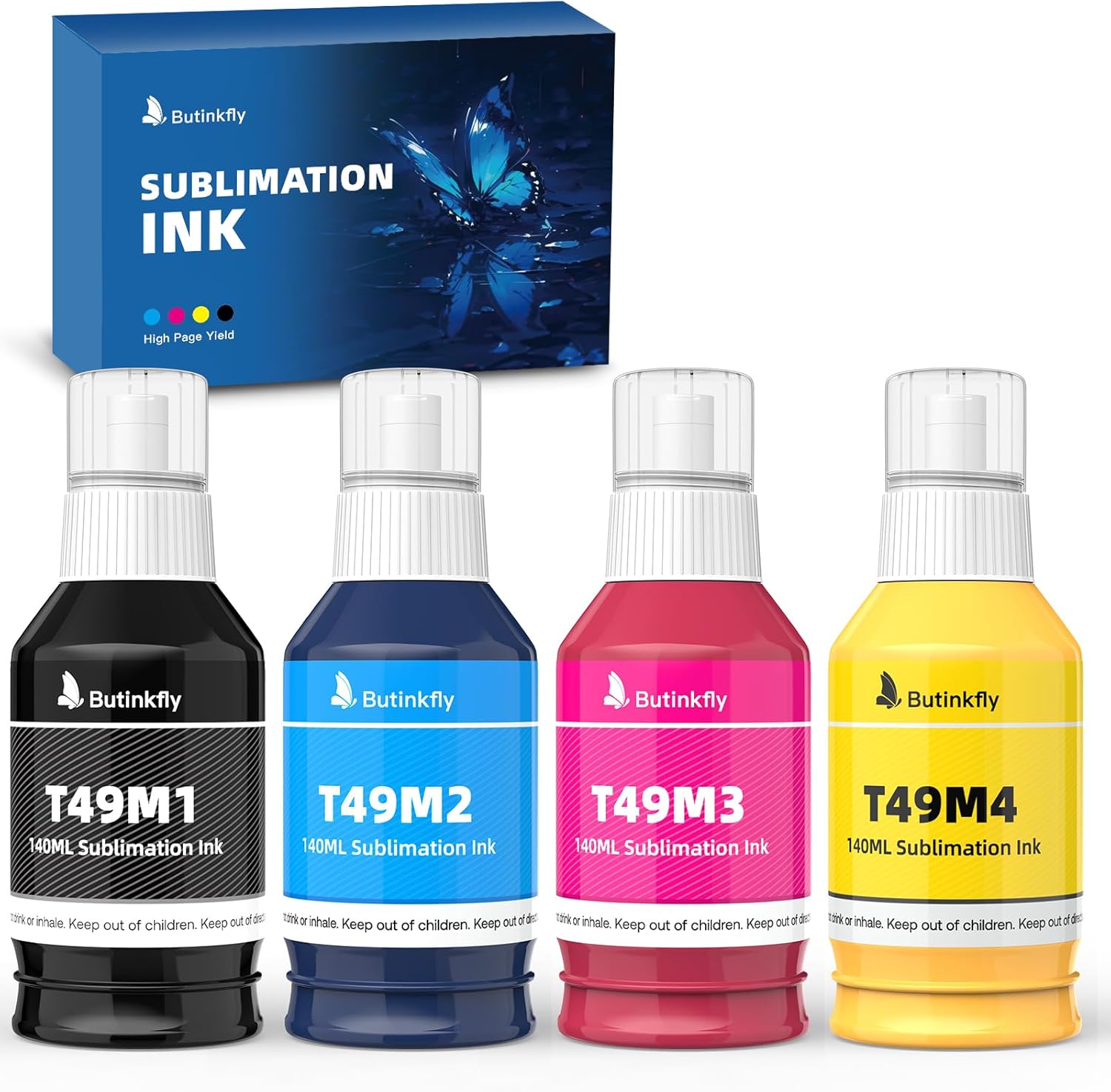140ml Clog-Free T49M Sublimation Ink for Epson Printers