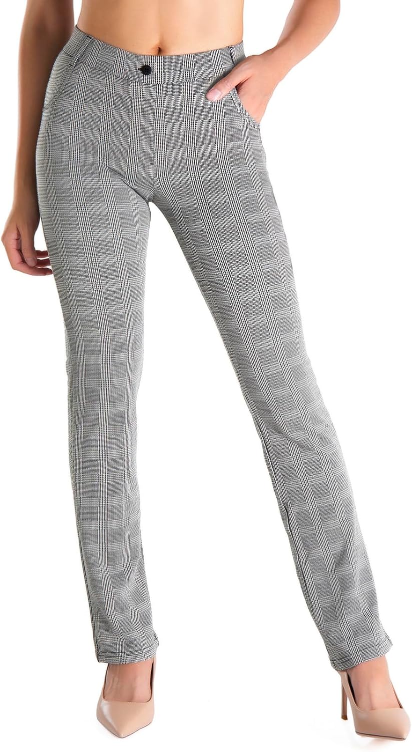 Yogipace Women's Straight Leg Yoga Dress Pants for All Sizes
