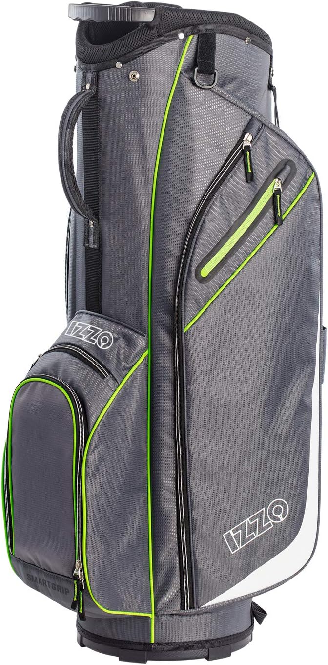IZZO Ultra Lite Golf Cart Bag - Lightweight & Compact Design