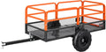 22 Cu.Ft 1600 lb ATV UTV Tow Behind Dump Cart - Heavy Duty Hauler