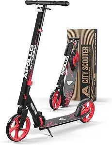 APOLLO Adult Scooter - Foldable Kick Scooter for All Riders